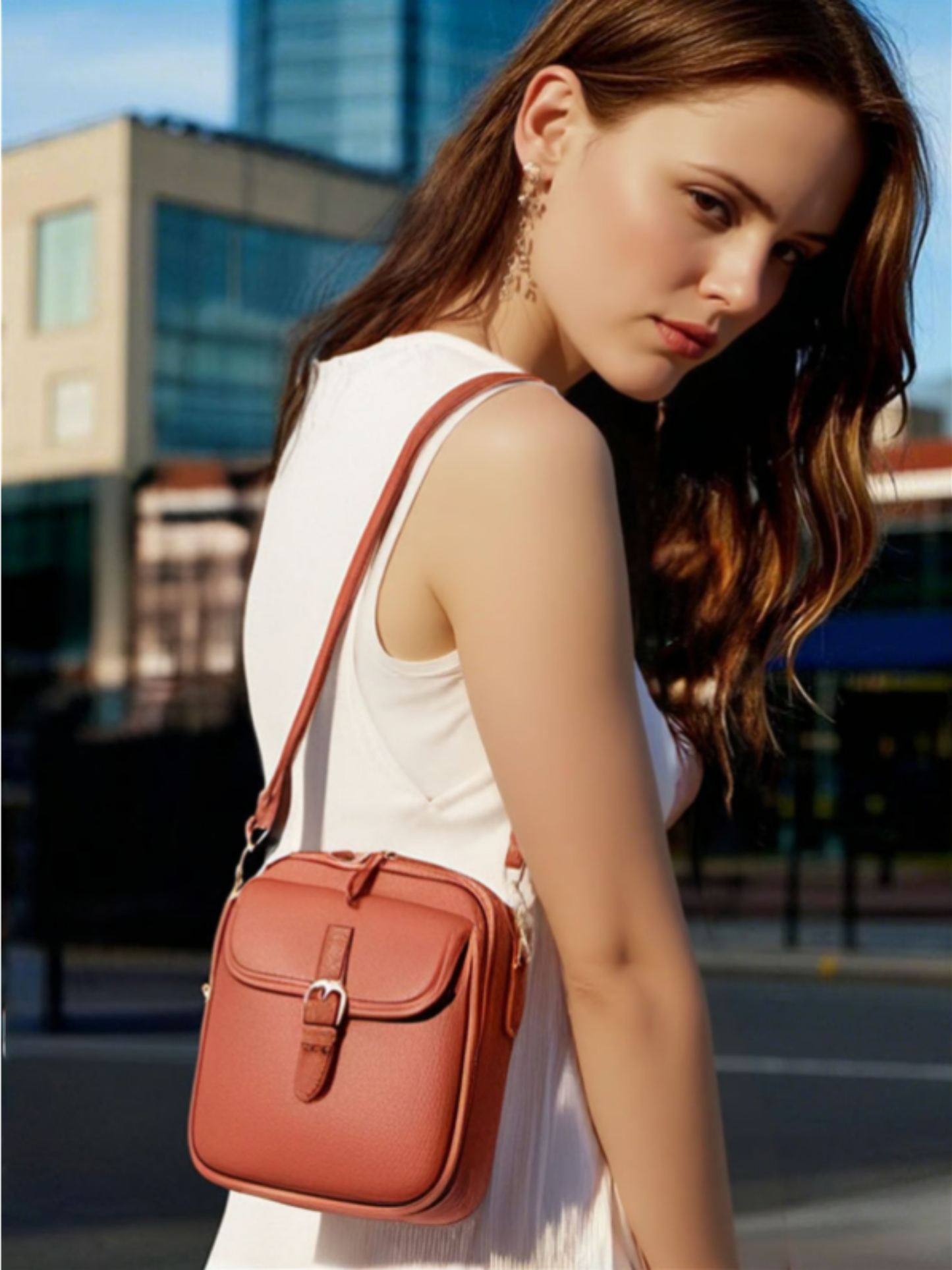 Classic Leather Crossbody