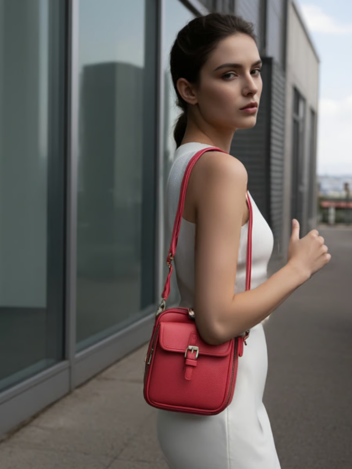 Classic Leather Crossbody