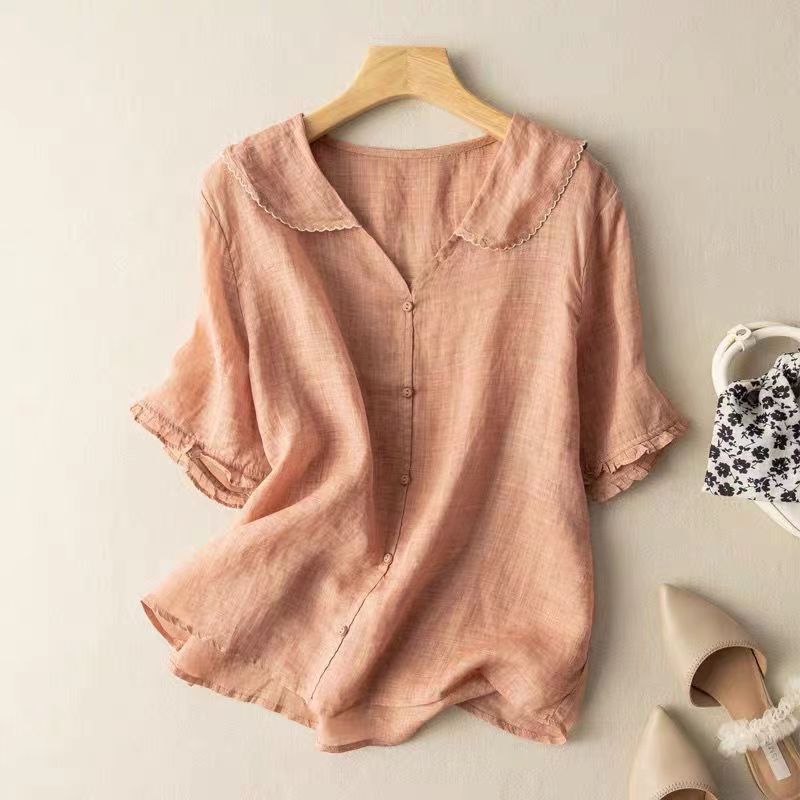 Fenella Scallop Collar Blouse