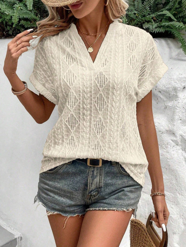 Alicia V-Neck Blouse