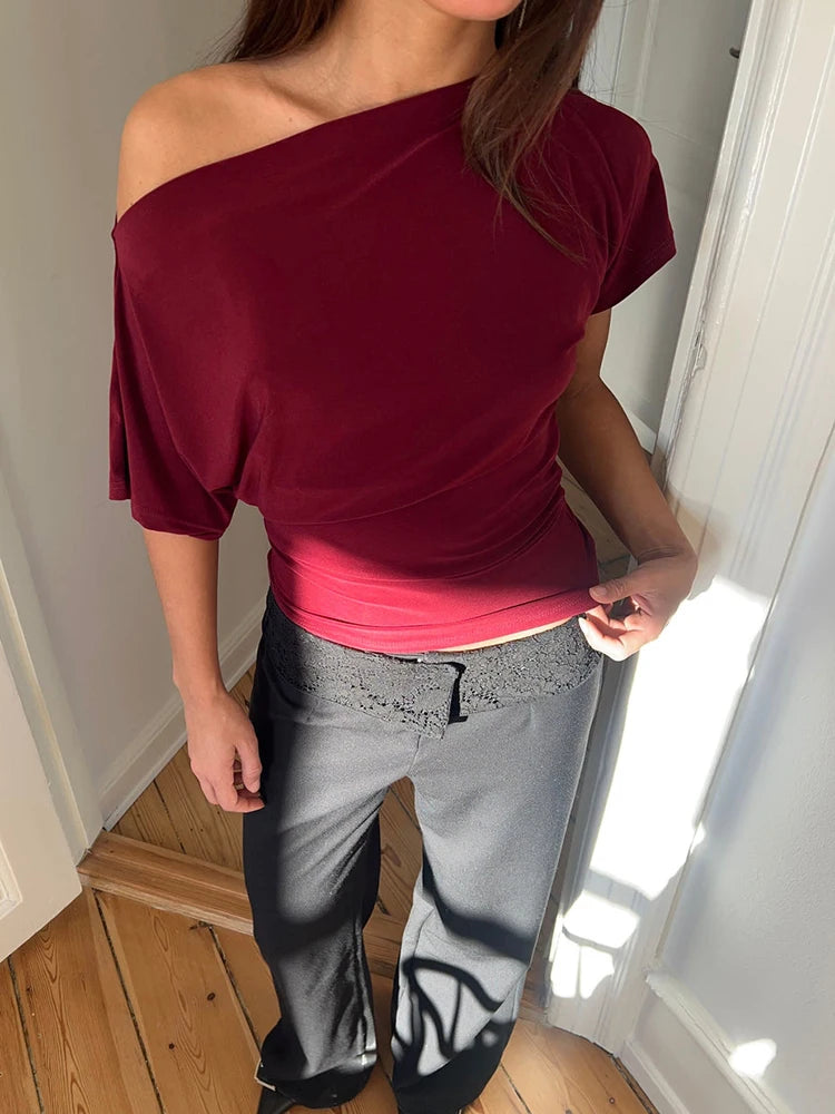 Julissa Sexy One Shoulder Top