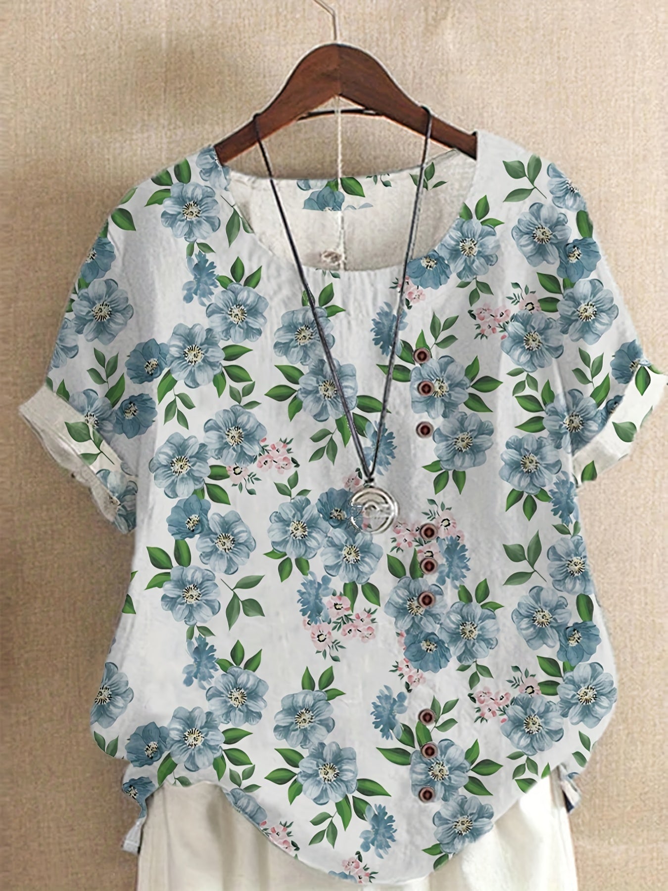Sienna Floral Detail Blouse